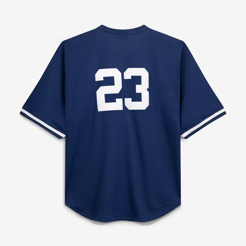 Don Mattingly New York Yankees Mitchell & Ness Cooperstown Collection Big & Tall Mesh Batting Practice Jersey - Navy Official MLB Team Apparel Basebal