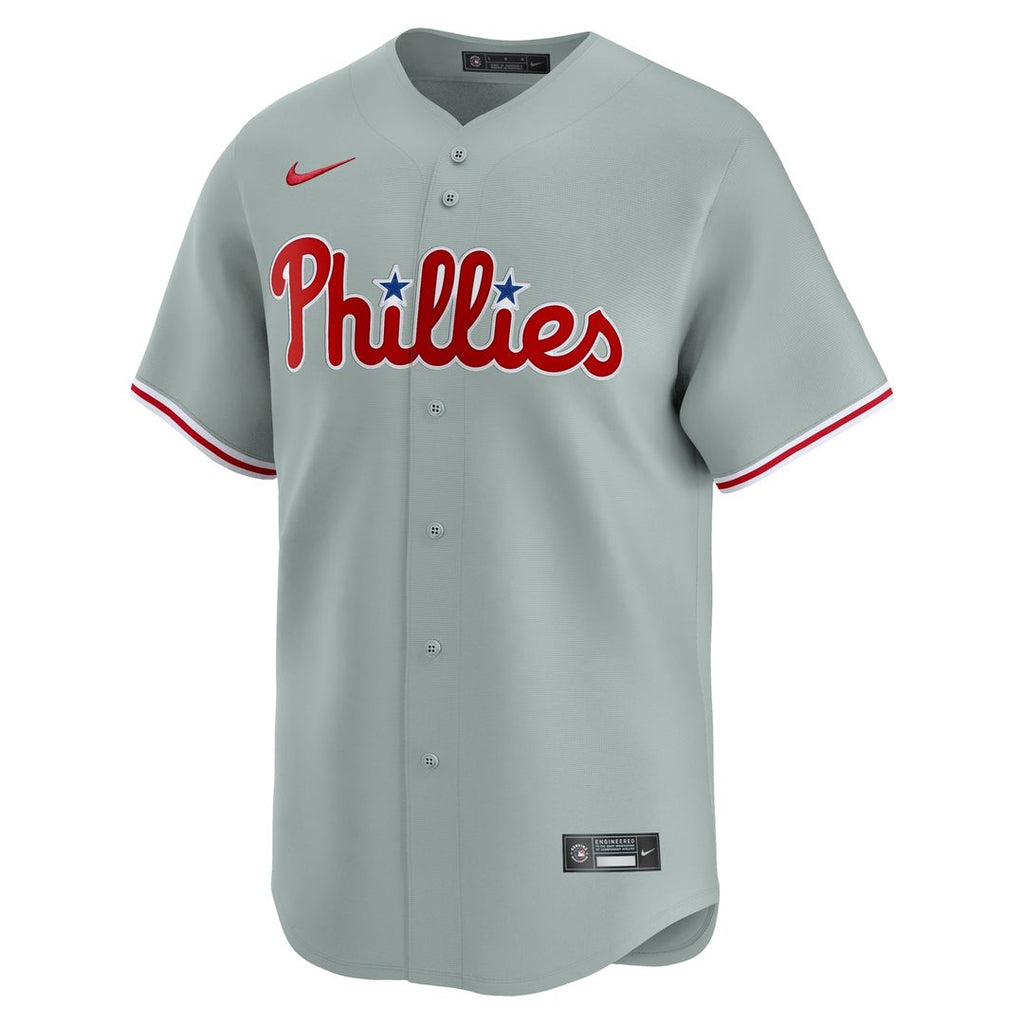Bryce Harper Philadelphia Phillies Nike Road Limited Player Jersey - Gray Official MLB Team Apparel Baseball Fan Gear