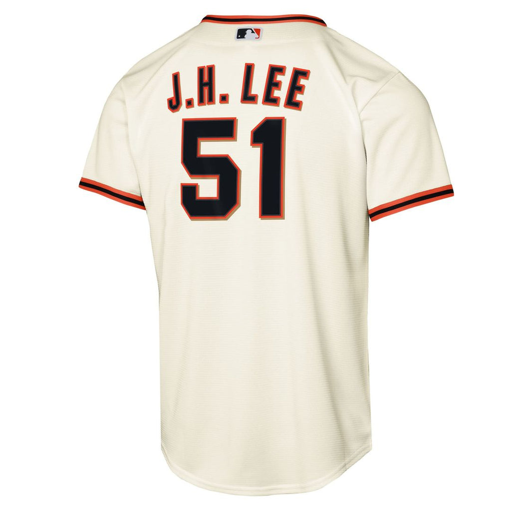 Jung Hoo Lee San Francisco Giants Nike Youth Home Replica Player Jersey - Cream Official MLB Team Apparel Baseball Fan Gear