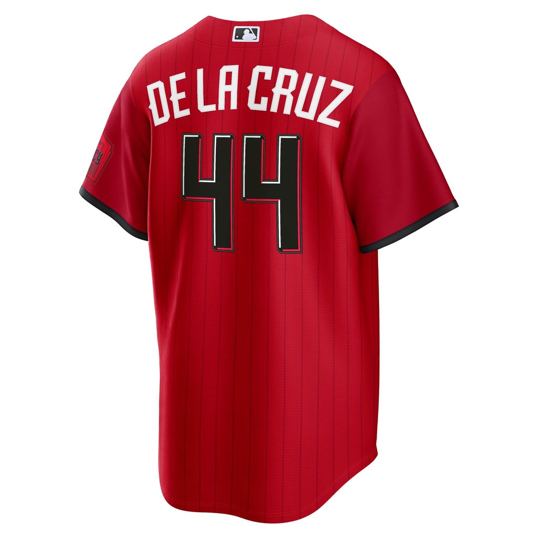 Elly De La Cruz Cincinnati Reds Nike 2026 City Connect Stadium Jersey - Red Official MLB Team Apparel Baseball Fan Gear