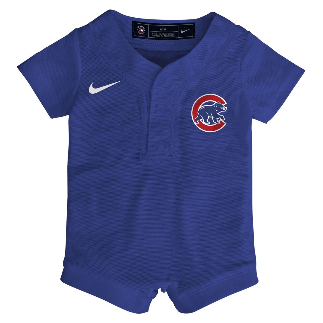 Chicago Cubs Nike Infant Alternate Replica Romper Jersey - Royal Official MLB Team Apparel Baseball Fan Gear