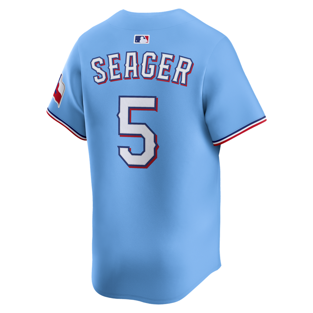 Corey Seager Texas Rangers Nike Alternate 2 Limited Jersey - Royal Official MLB Team Apparel Baseball Fan Gear