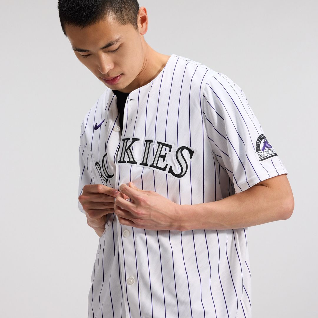 Colorado Rockies Nike Home Limited Jersey - White Official MLB Team Apparel Baseball Fan Gear
