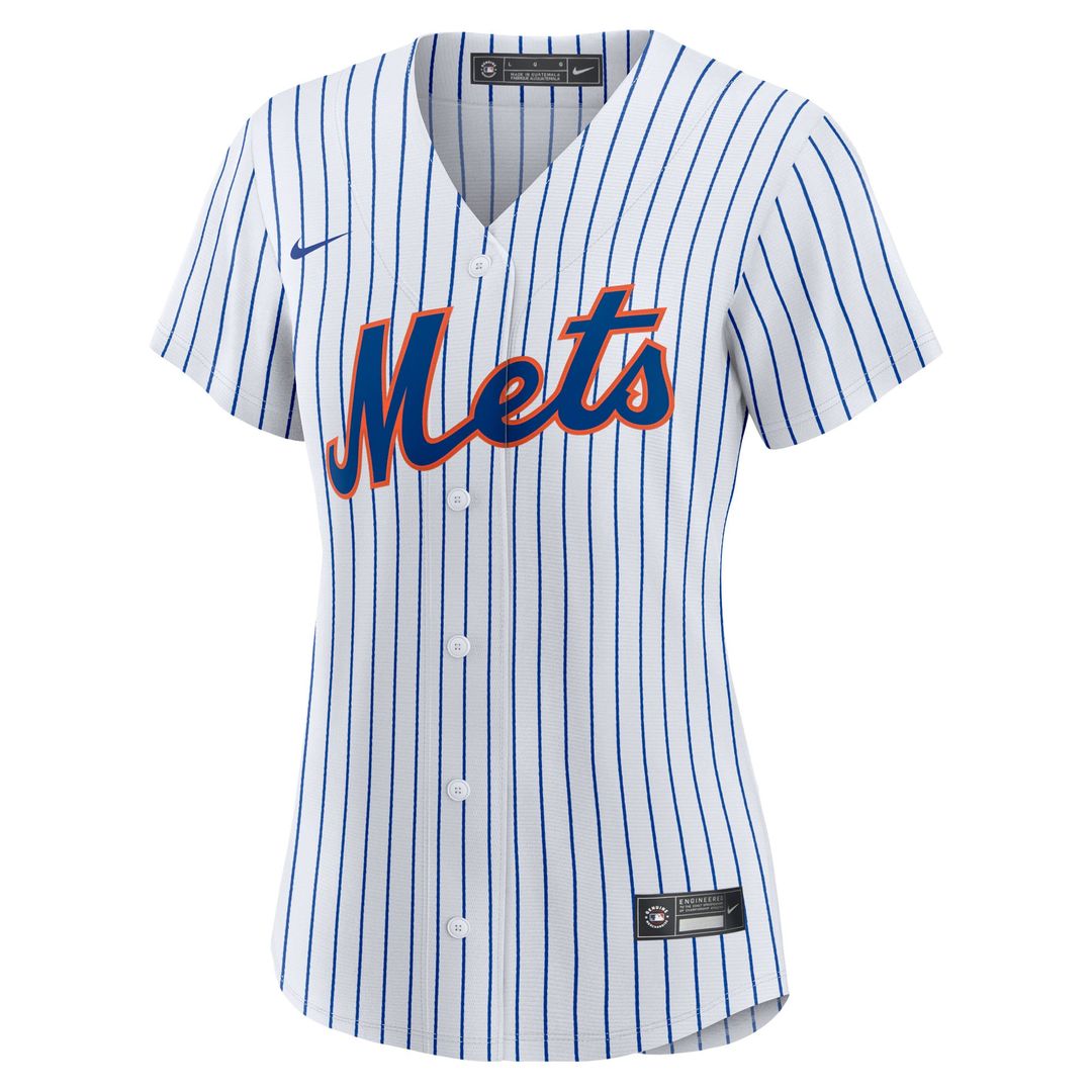 Carson Benge New York Mets Nike Women's Home Replica Jersey - White Official MLB Team Apparel Baseball Fan Gear