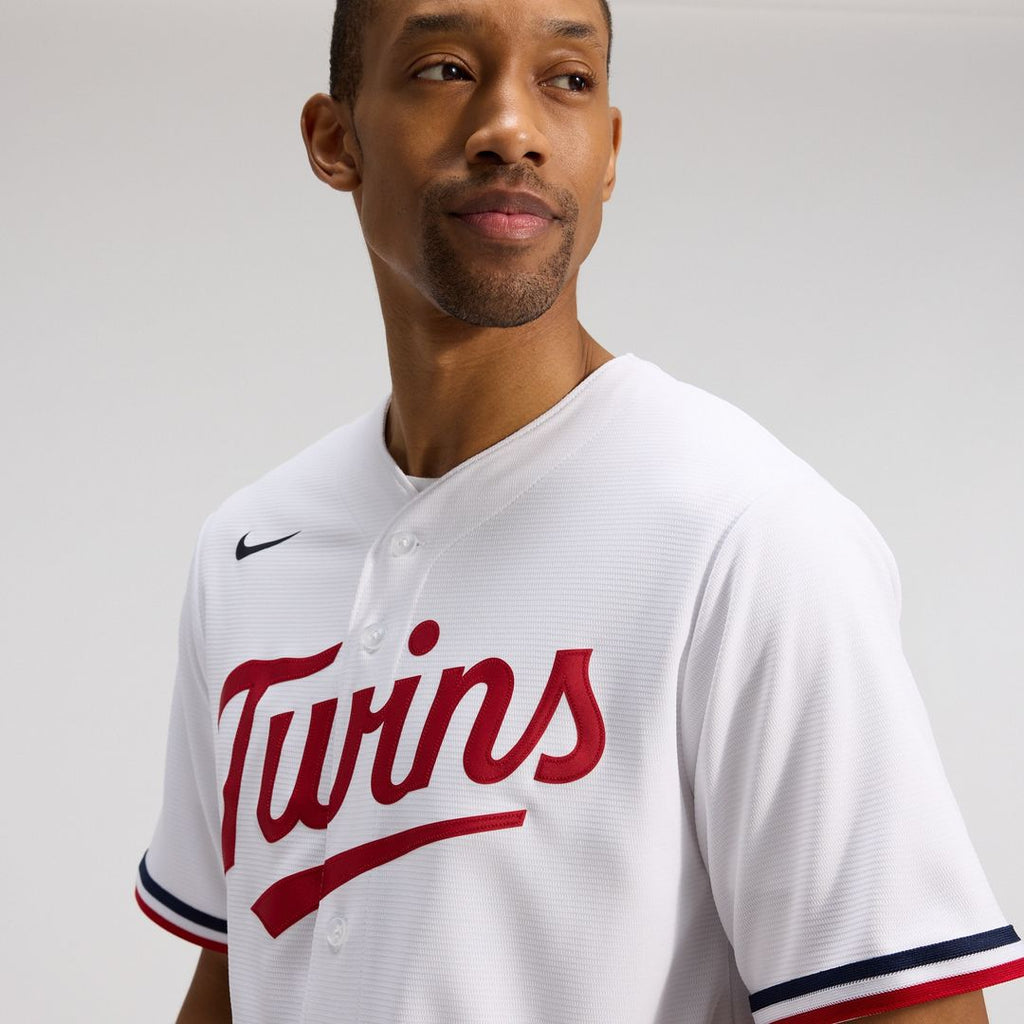 Minnesota Twins Nike Home Replica Team Jersey - White Official MLB Team Apparel Baseball Fan Gear
