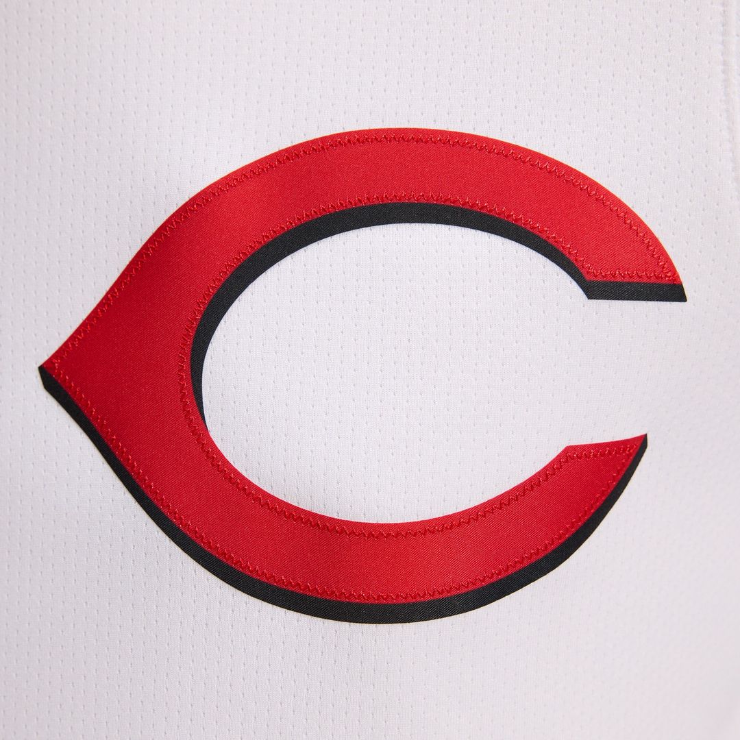 Elly De La Cruz Cincinnati Reds Nike Alternate 2 Limited Player Jersey - White Official MLB Team Apparel Baseball Fan Gear