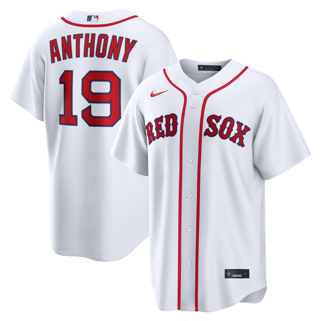 Roman Anthony Boston Red Sox Nike Home Replica Jersey - White Official MLB Team Apparel Baseball Fan Gear
