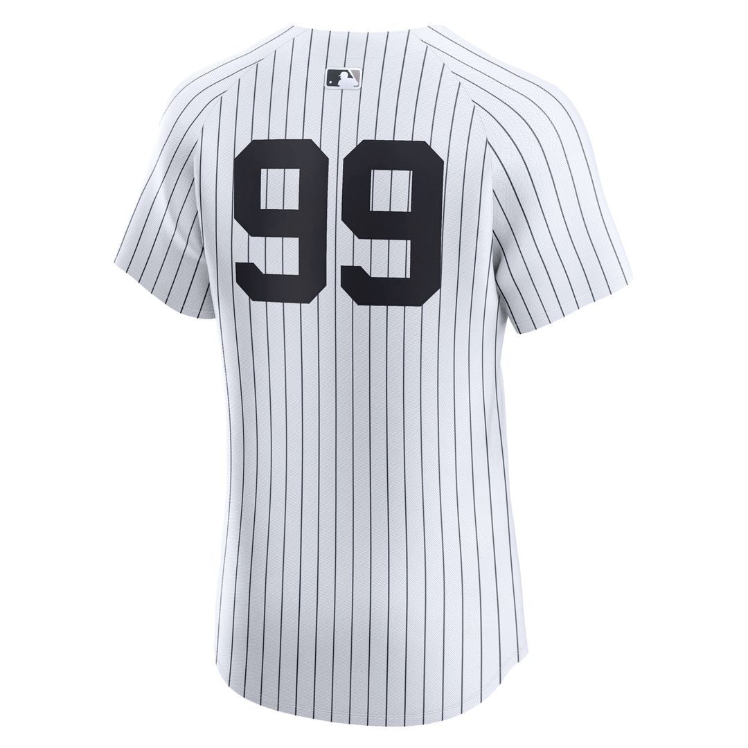 Aaron Judge New York Yankees Nike Home ElitePlayer Jersey - White Official MLB Team Apparel Baseball Fan Gear