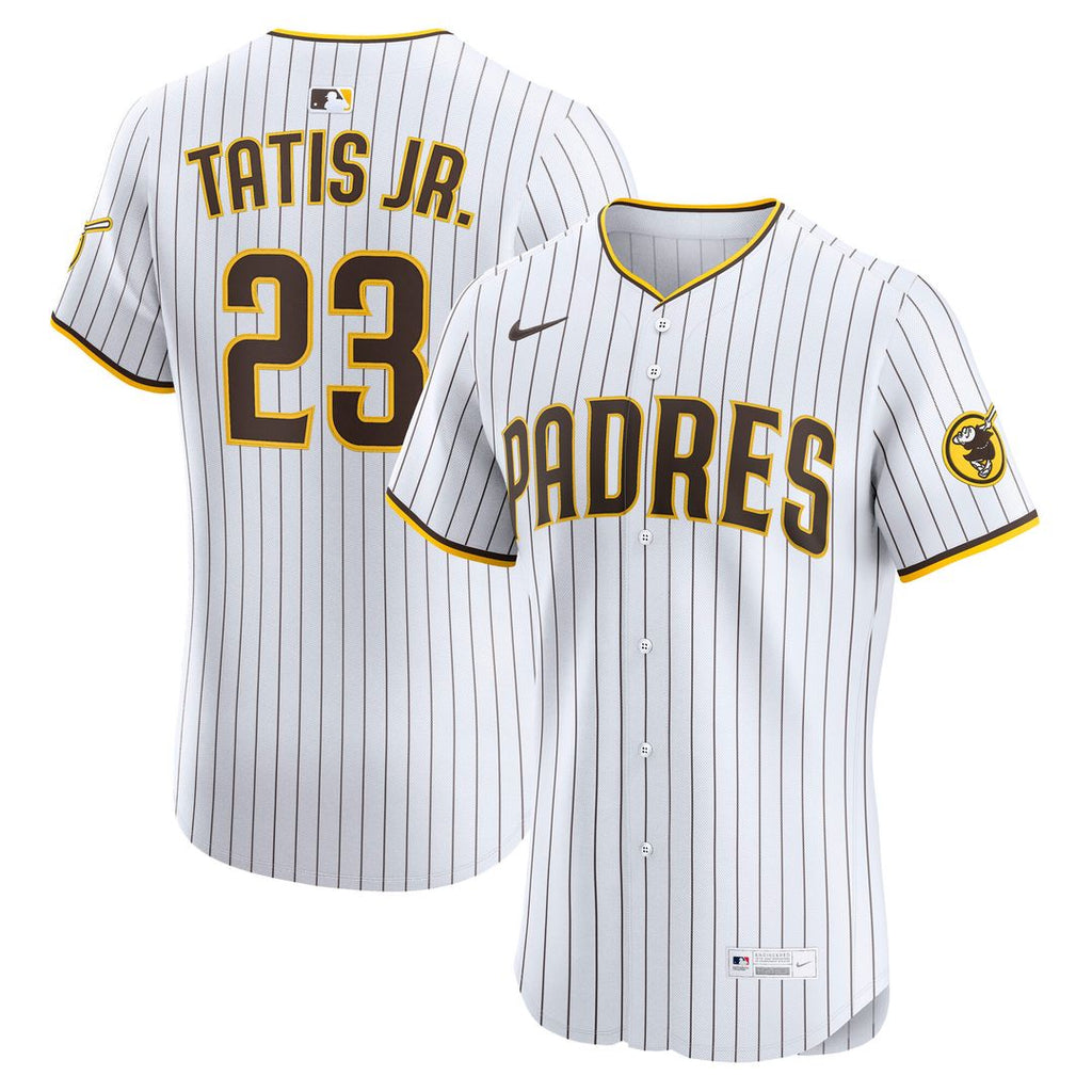 Fernando Tatis Jr. San Diego Padres Nike Home Elite Jersey - White Official MLB Team Apparel Baseball Fan Gear