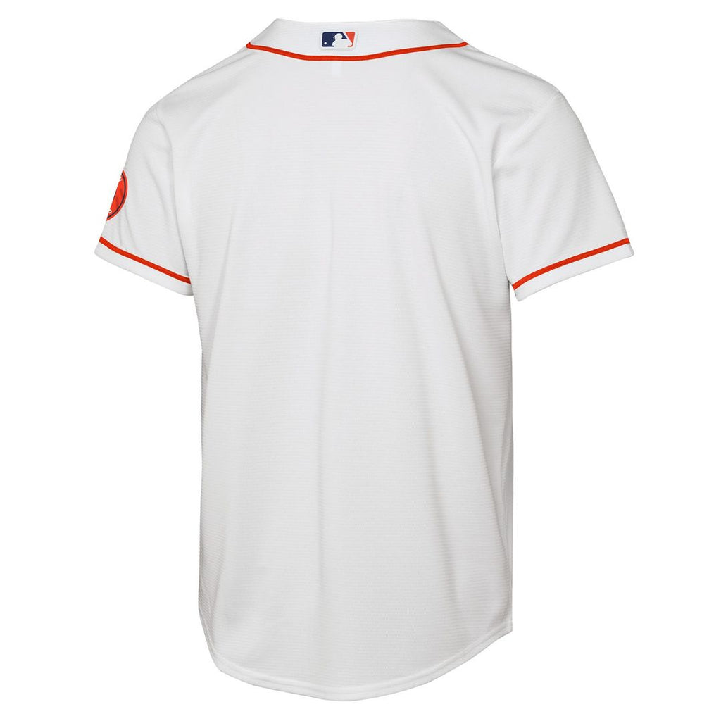 Houston Astros Nike Youth Home Stadium Jersey - White Official MLB Team Apparel Baseball Fan Gear