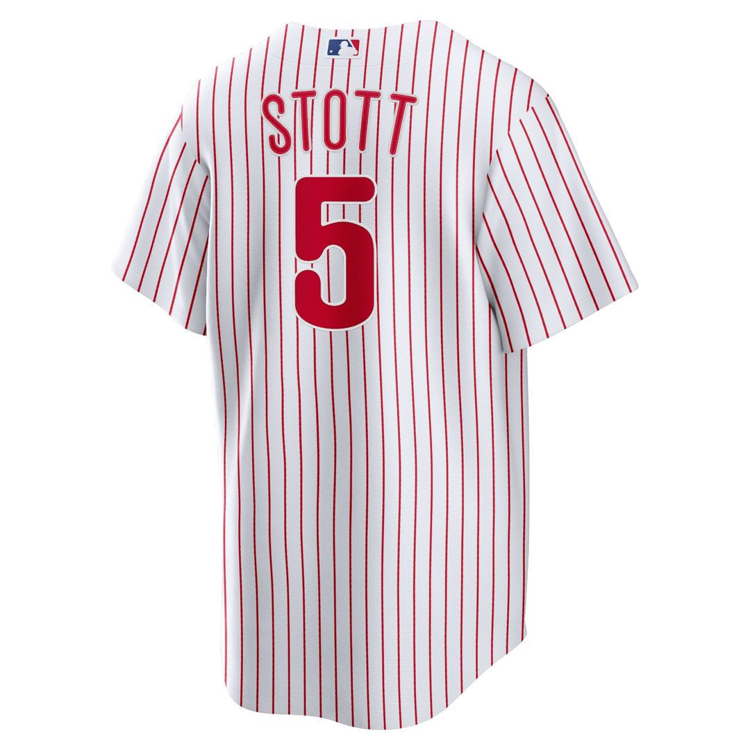 Bryson Stott Philadelphia Phillies Nike Replica Player Jersey - White Official MLB Team Apparel Baseball Fan Gear