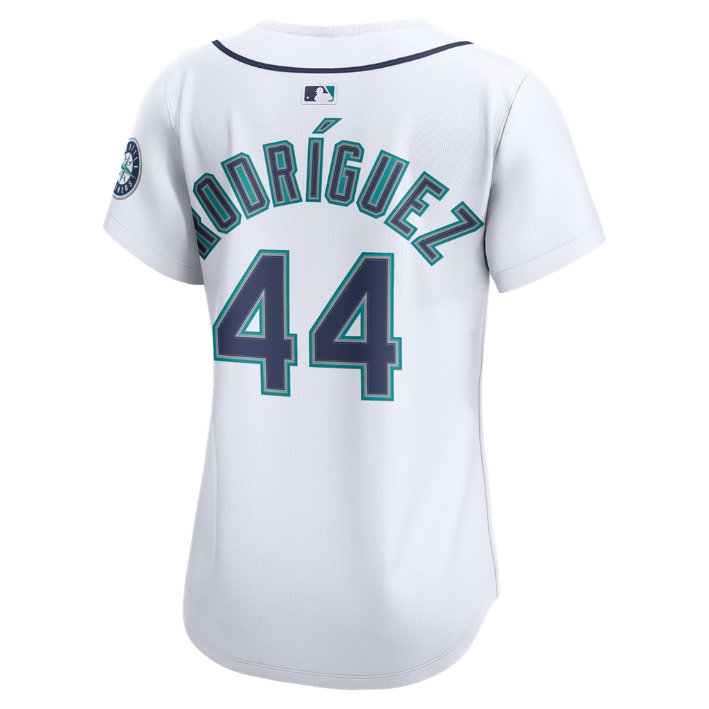 Julio Rodríguez Seattle Mariners Nike Women's Home Limited Jersey - White Official MLB Team Apparel Baseball Fan Gear