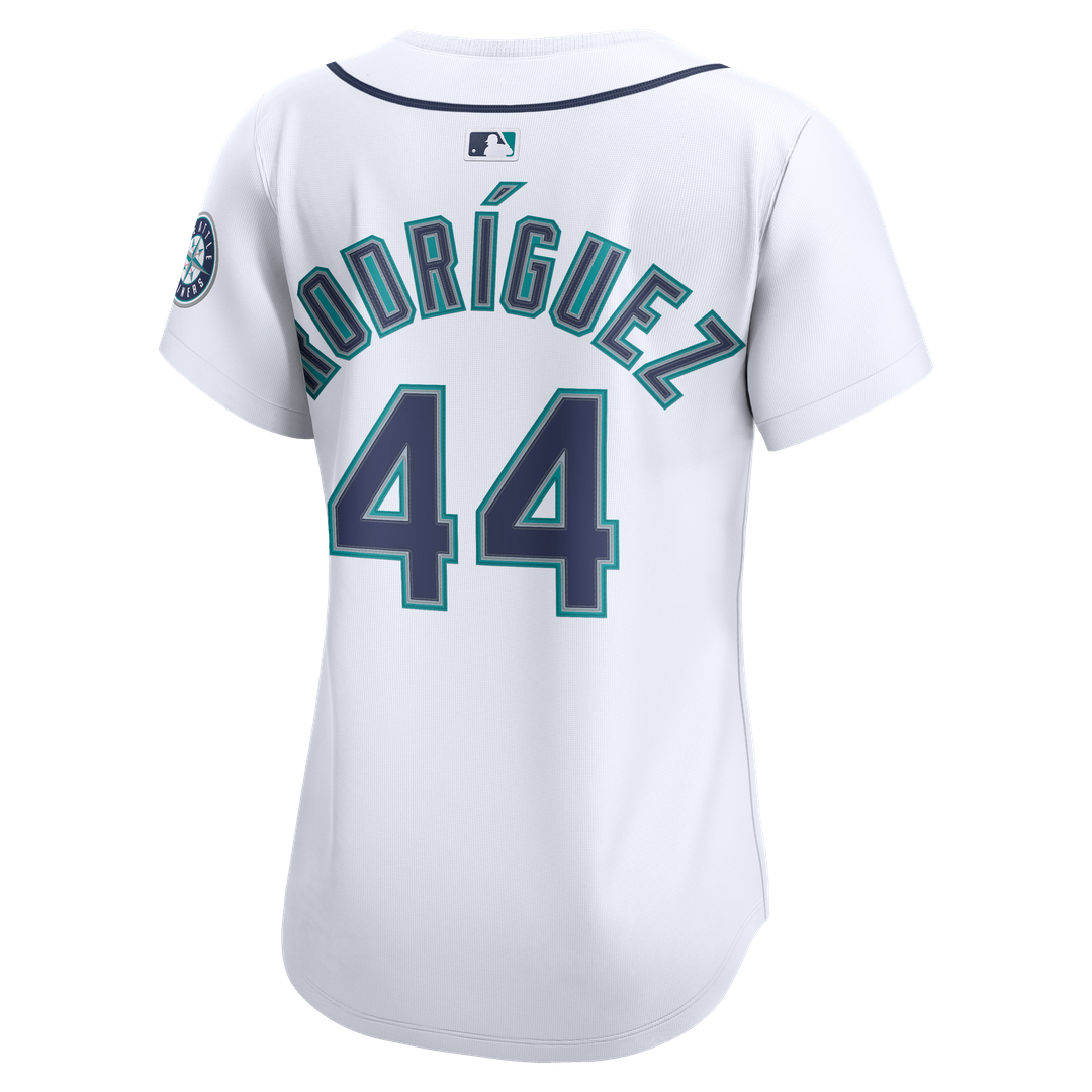 Julio Rodríguez Seattle Mariners Nike Women's Home Limited Jersey - White Official MLB Team Apparel Baseball Fan Gear
