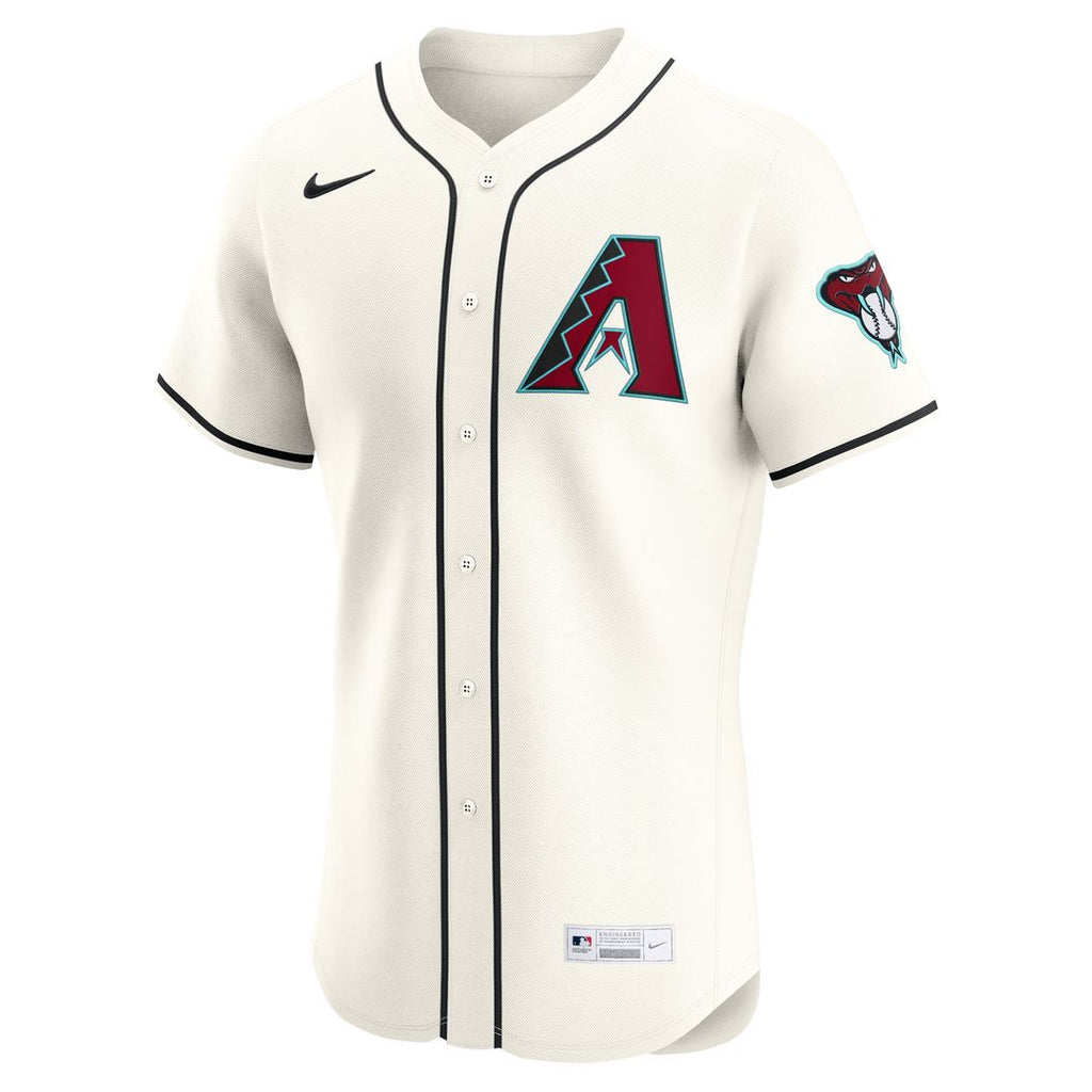 Ketel Marte Arizona Diamondbacks Nike Home Elite Jersey - Cream Official MLB Team Apparel Baseball Fan Gear