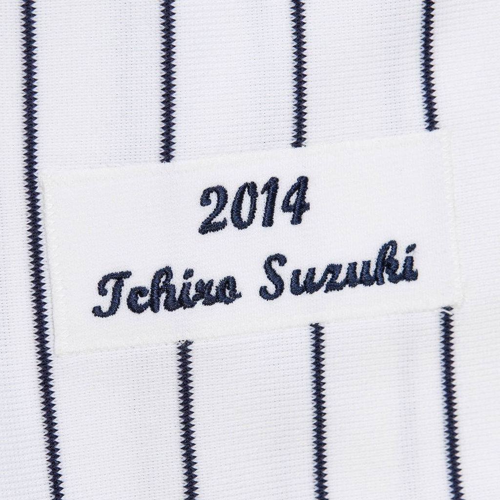 Ichiro Suzuki New York Yankees Mitchell & Ness 2014 Cooperstown Collection Authentic Throwback Jersey - White Official MLB Team Apparel Baseball Fan G