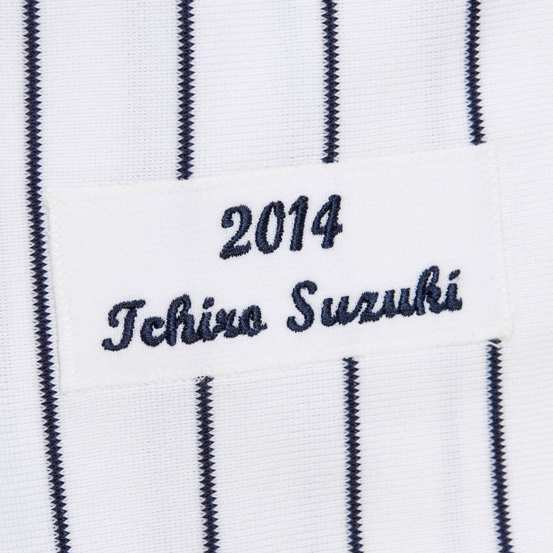 Ichiro Suzuki New York Yankees Mitchell & Ness 2014 Cooperstown Collection Authentic Throwback Jersey - White Official MLB Team Apparel Baseball Fan G