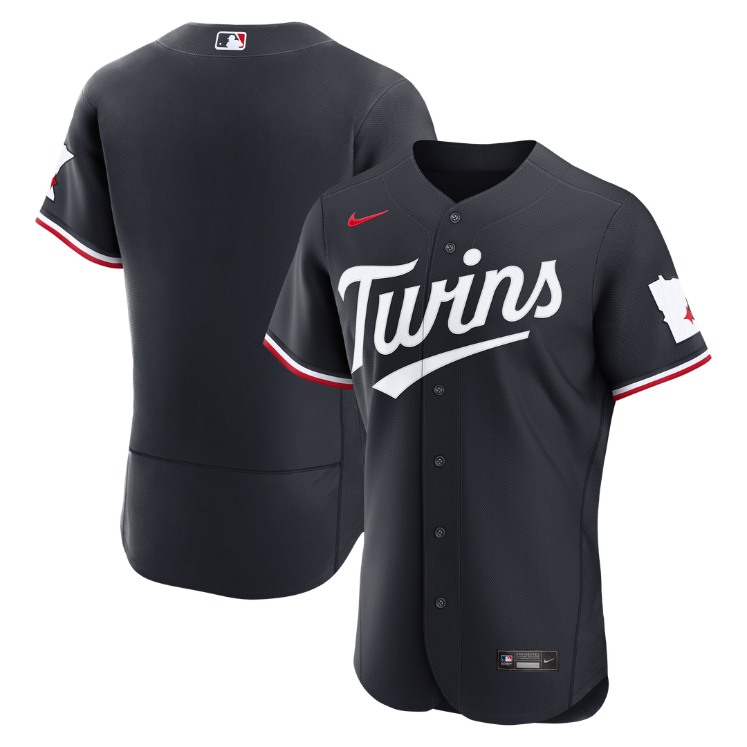 Minnesota Twins Nike Alternate Authentic Jersey - Cream Official MLB Team Apparel Baseball Fan Gear