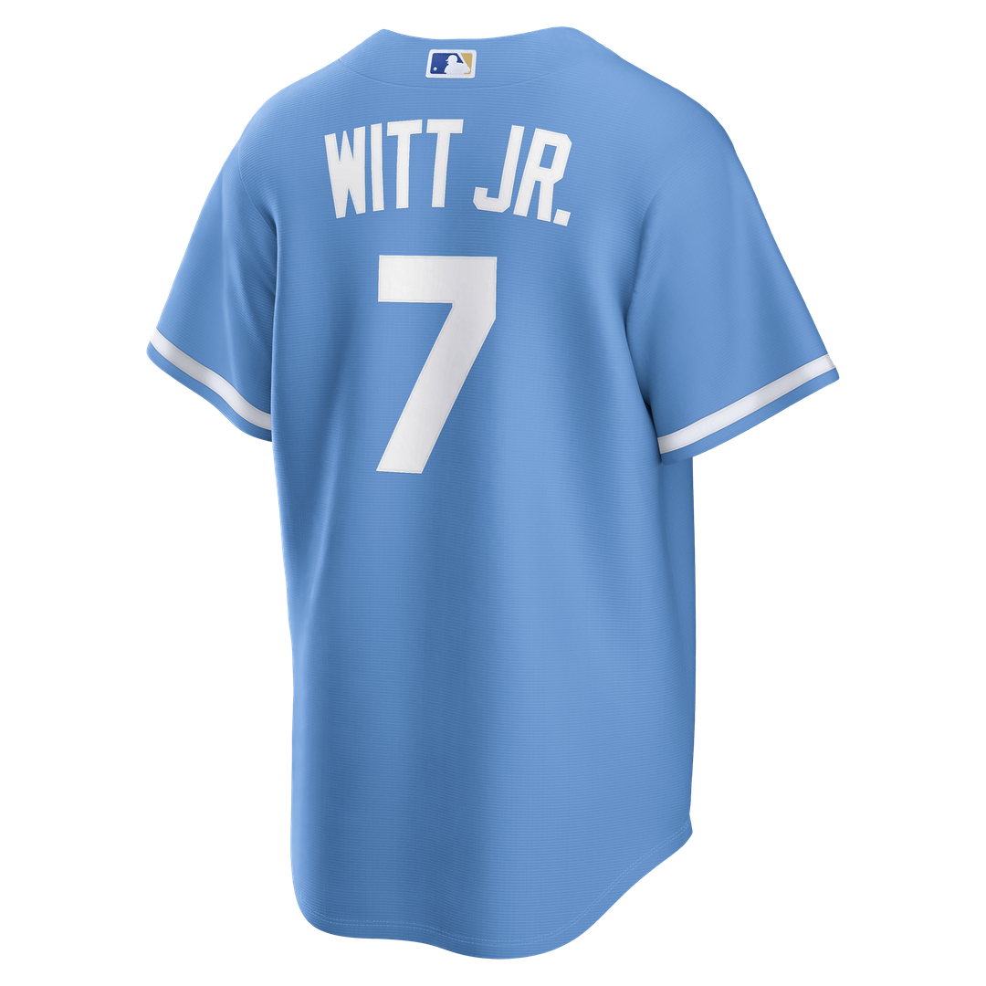 Bobby Witt Jr. Kansas City Royals Nike Alternate Replica Jersey - Royal Official MLB Team Apparel Baseball Fan Gear