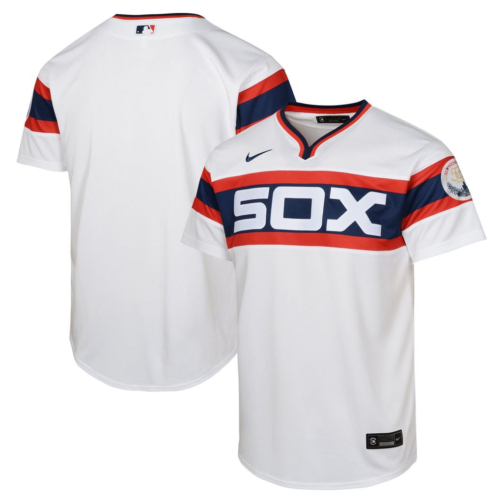 Chicago White Sox Nike Youth Alternate Limited Jersey - White Official MLB Team Apparel Baseball Fan Gear