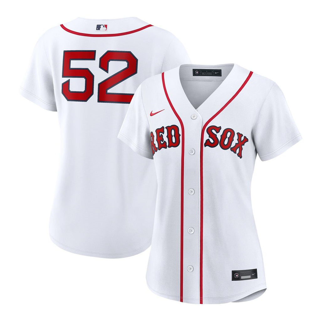 Wilyer Abreu Boston Red Sox Nike Women's Home Replica Jersey - White Official MLB Team Apparel Baseball Fan Gear