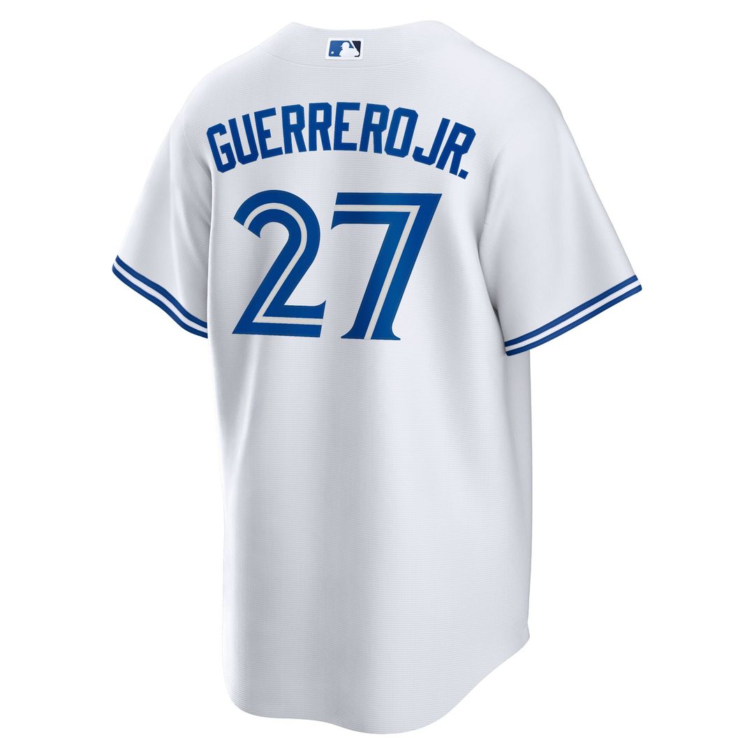 Vladimir Guerrero Jr. Toronto Blue Jays Nike Home Replica Player Name Jersey - White Official MLB Team Apparel Baseball Fan Gear