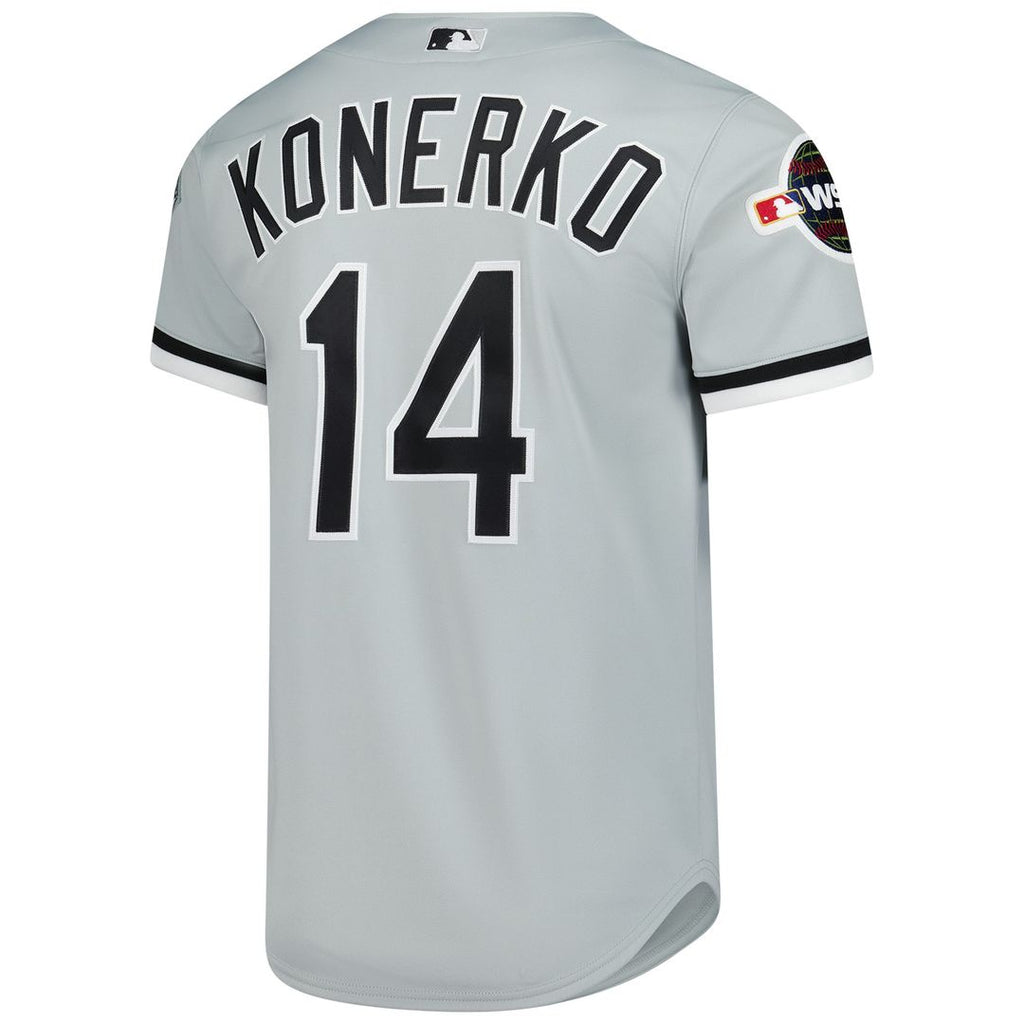 Paul Konerko Chicago White Sox Mitchell & Ness 2005 Cooperstown Collection Authentic Jersey - Gray Official MLB Team Apparel Baseball Fan Gear