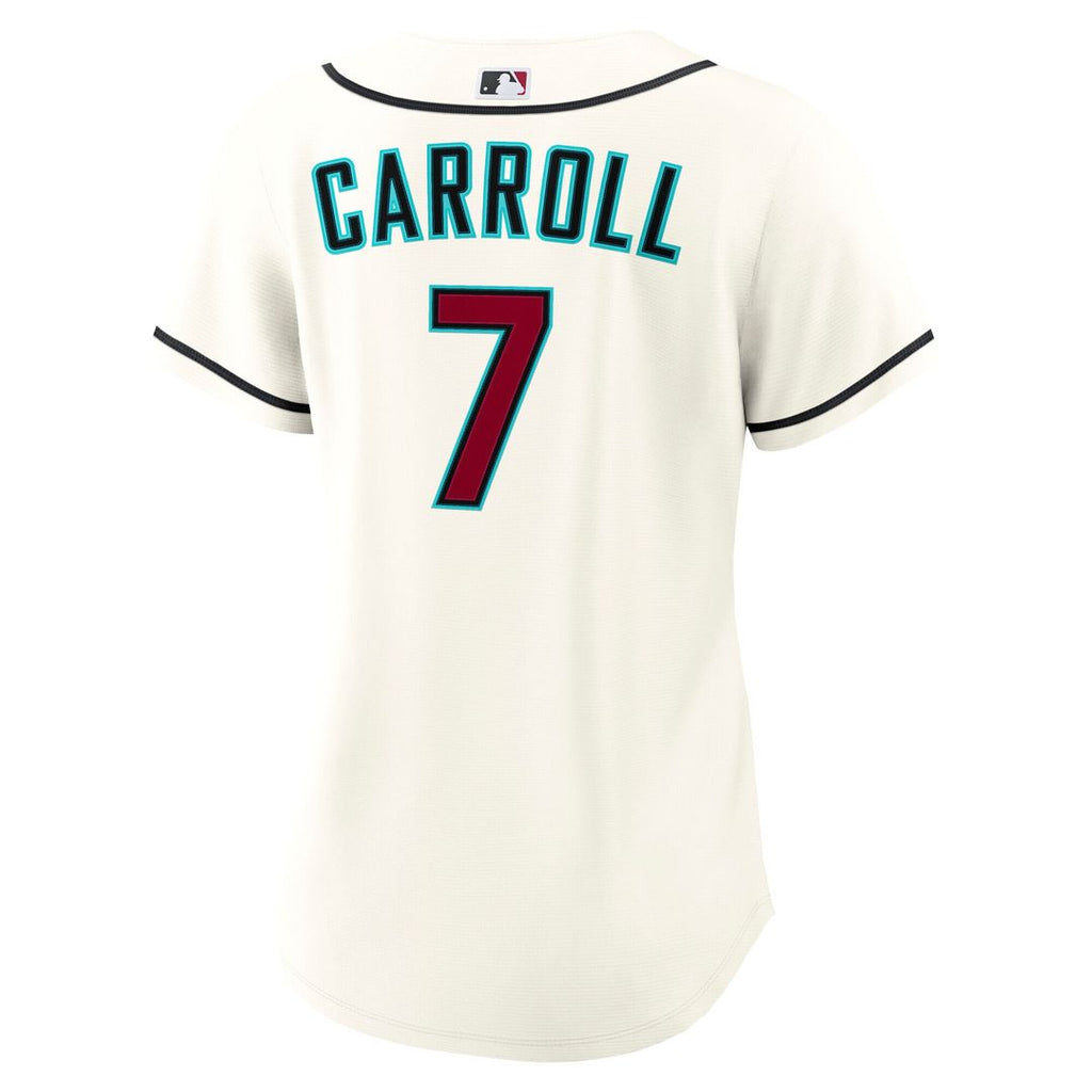 Corbin Carroll Arizona Diamondbacks Nike Women's Home Replica Jersey - Cream Official MLB Team Apparel Baseball Fan Gear