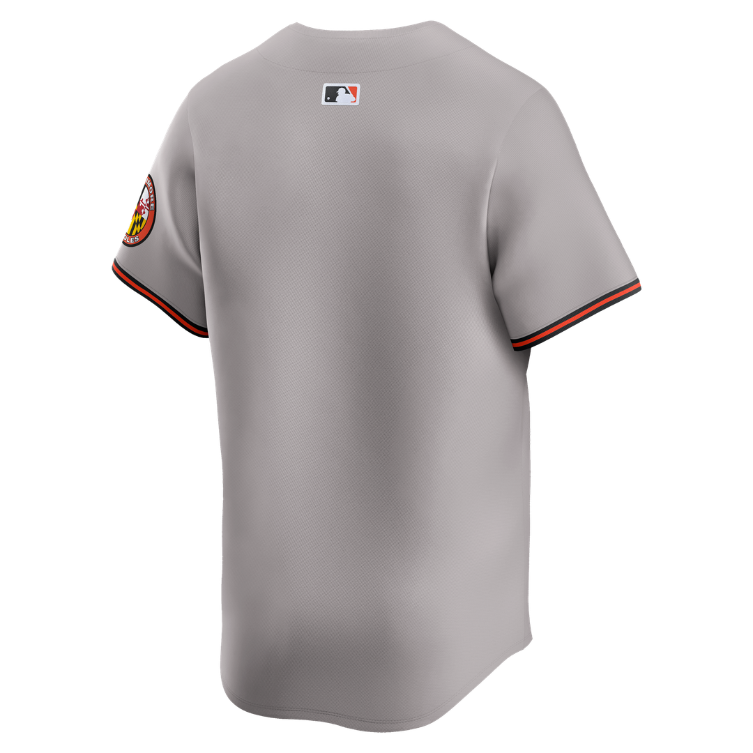 Baltimore Orioles Nike Road Limited Jersey - Gray Official MLB Team Apparel Baseball Fan Gear