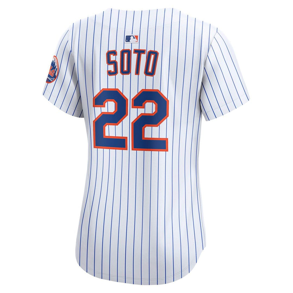 Juan Soto New York Mets Nike Women's Home Limited Jersey - White Official MLB Team Apparel Baseball Fan Gear