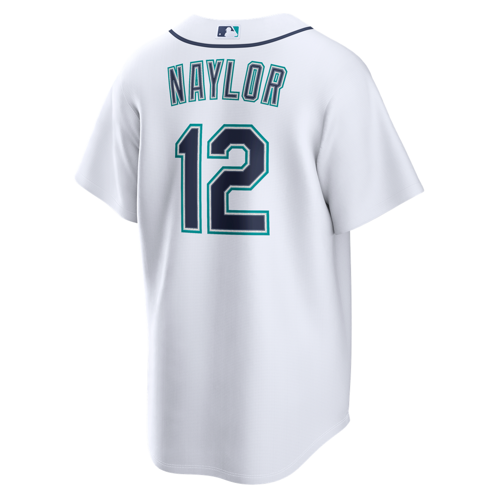 Josh Naylor Seattle Mariners Nike Home Replica Jersey - White Official MLB Team Apparel Baseball Fan Gear