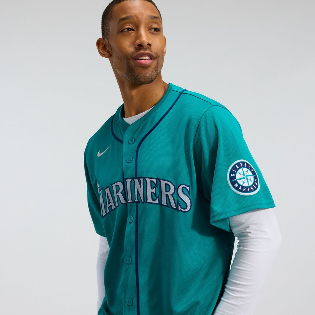 Cal Raleigh Seattle Mariners Nike Alternate Limited Jersey - Teal Official MLB Team Apparel Baseball Fan Gear