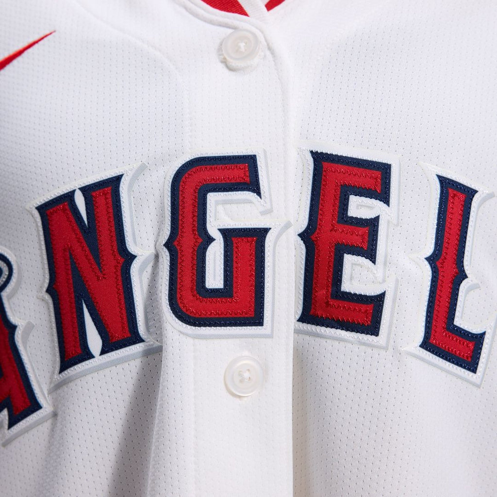 Los Angeles Angels Nike Women's Home Limited Jersey - White Official MLB Team Apparel Baseball Fan Gear