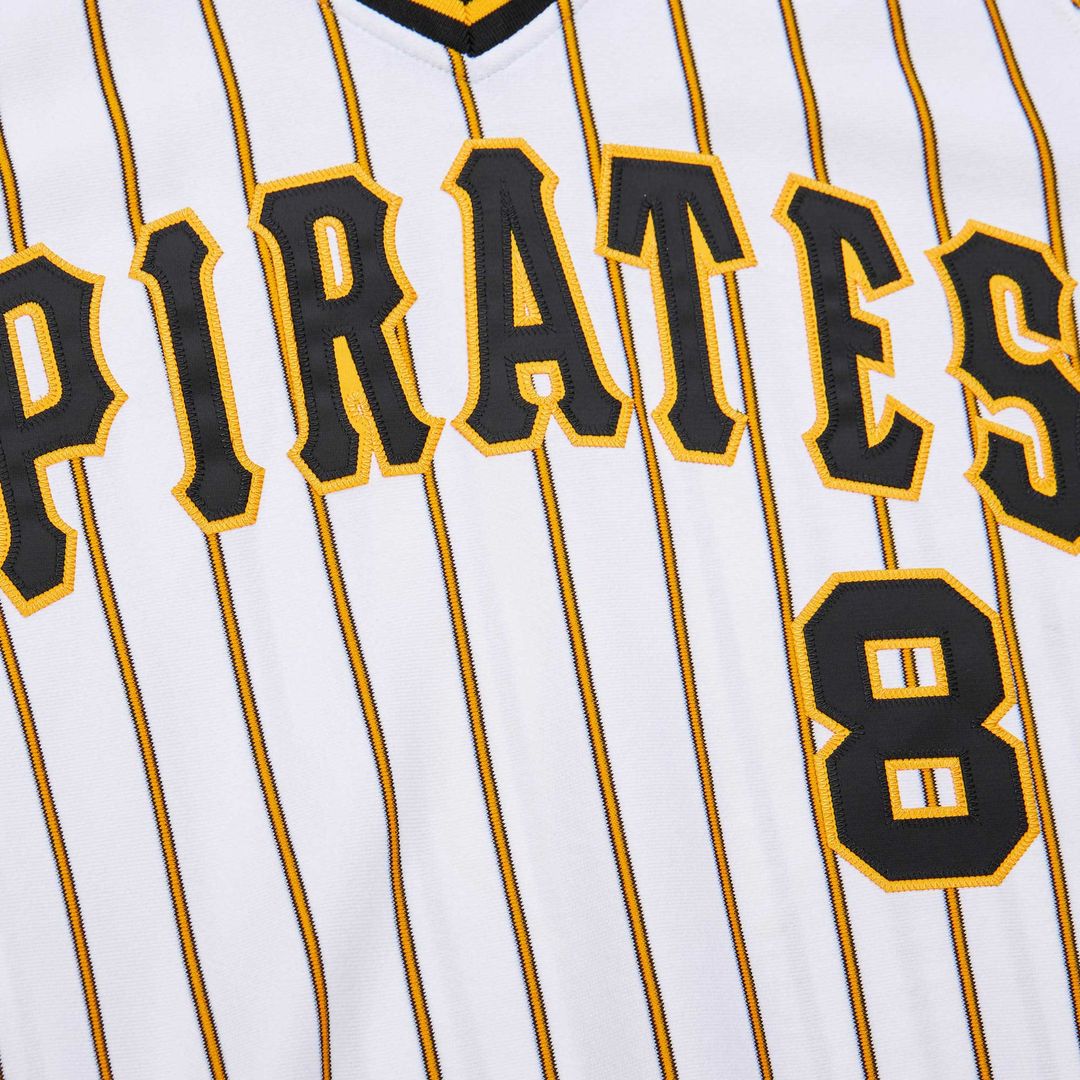 Willie Stargell Pittsburgh Pirates Mitchell & Ness 1979 Throwback Authentic Jersey - Gold Official MLB Team Apparel Baseball Fan Gear