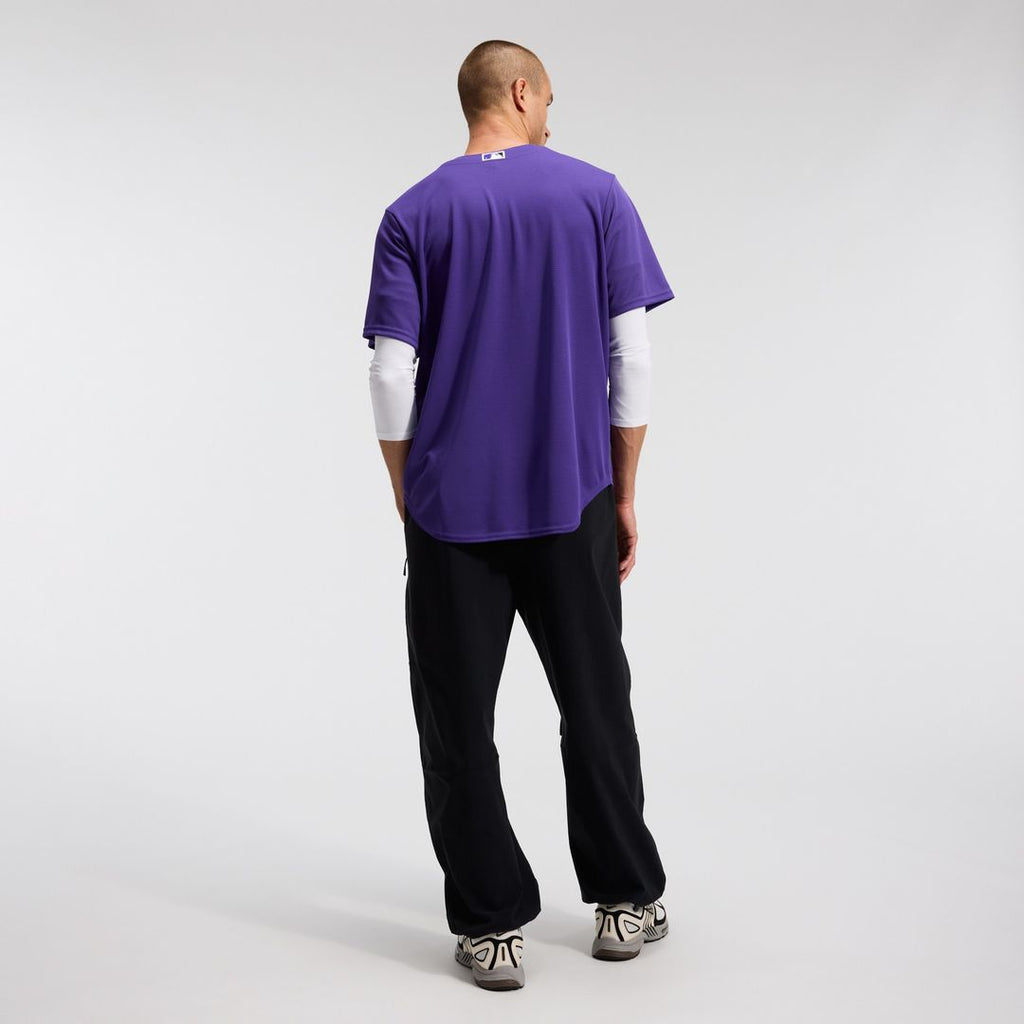 Colorado Rockies Nike Alternate Replica Team Jersey - Purple Official MLB Team Apparel Baseball Fan Gear