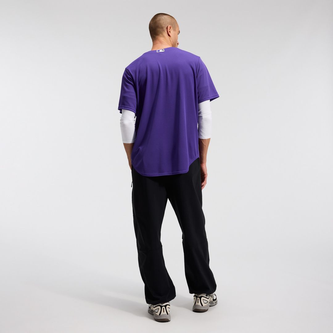 Colorado Rockies Nike Alternate Replica Team Jersey - Purple Official MLB Team Apparel Baseball Fan Gear