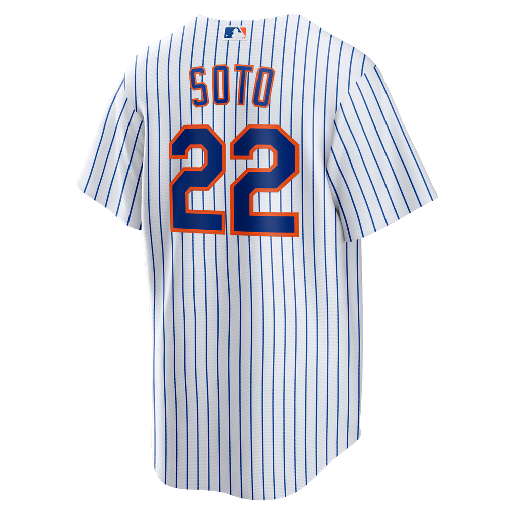 Juan Soto New York Mets Nike Home Replica Player Jersey - White Official MLB Team Apparel Baseball Fan Gear