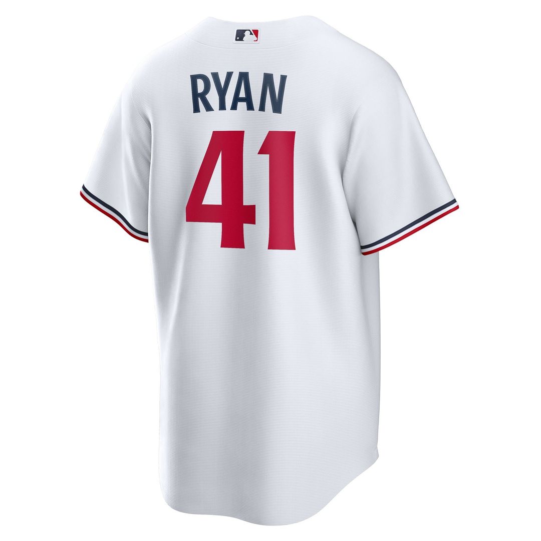 Joe Ryan Minnesota Twins Nike Youth Home Replica Jersey - White Official MLB Team Apparel Baseball Fan Gear