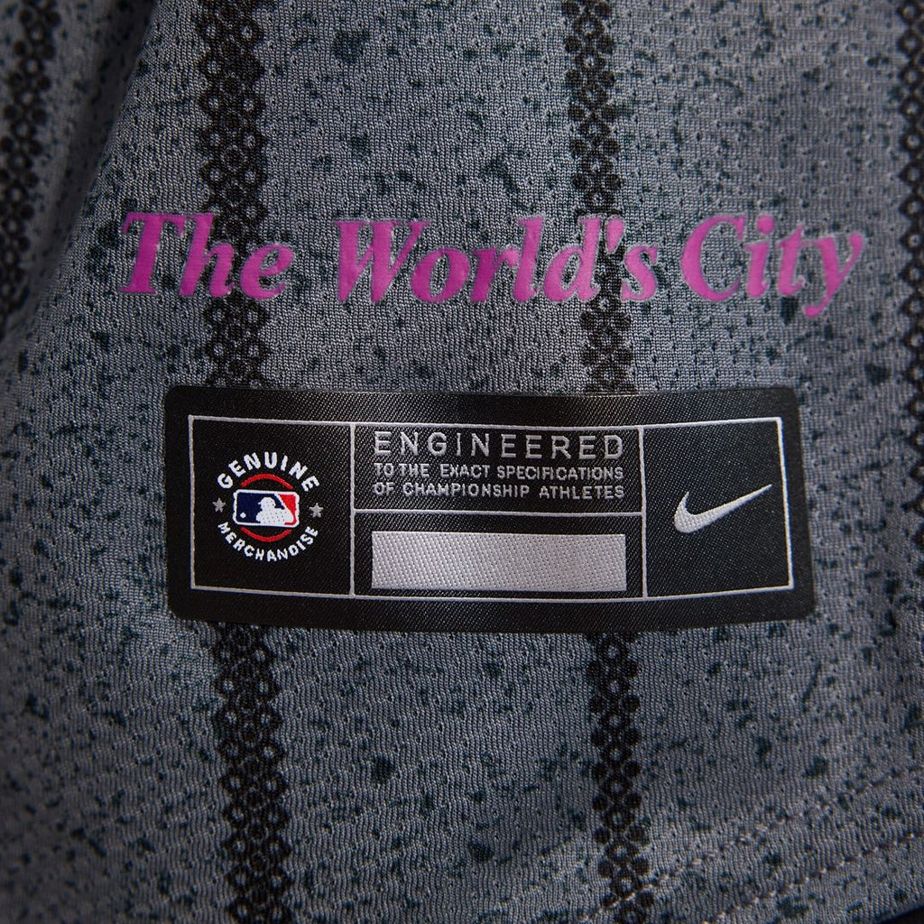 New York Mets Nike Women's City Connect Limited Jersey - Gray Official MLB Team Apparel Baseball Fan Gear