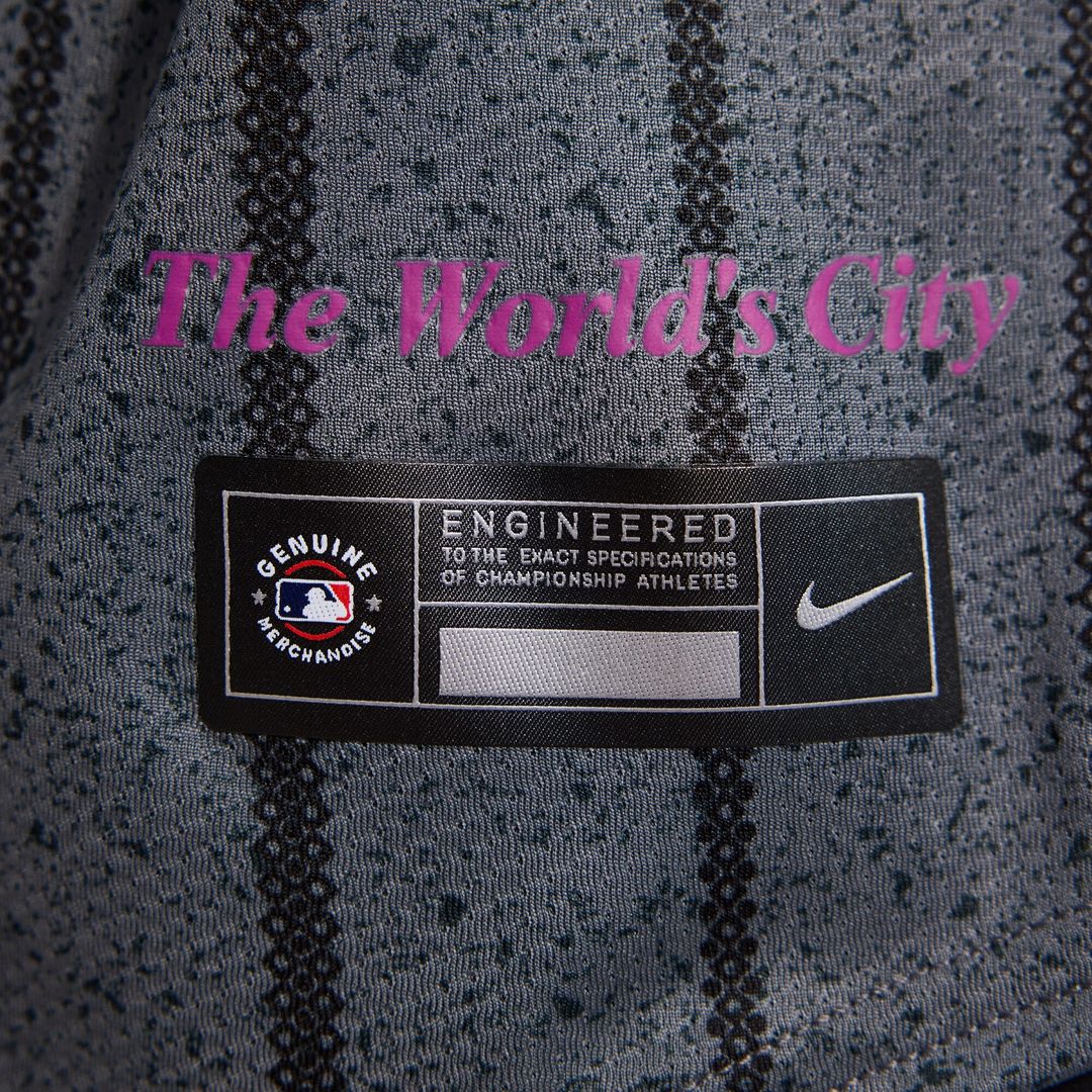 New York Mets Nike Women's City Connect Limited Jersey - Gray Official MLB Team Apparel Baseball Fan Gear