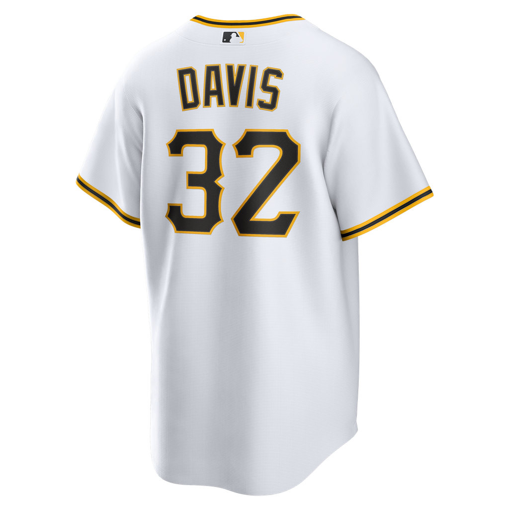 Henry Davis Pittsburgh Pirates Nike Home Replica Jersey - White Official MLB Team Apparel Baseball Fan Gear