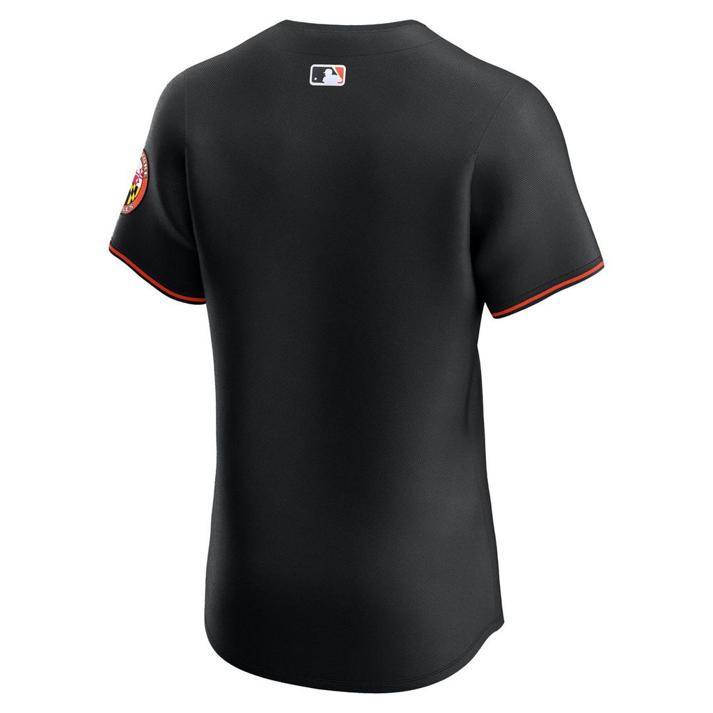 Baltimore Orioles Nike Alternate Elite Jersey - Black Official MLB Team Apparel Baseball Fan Gear
