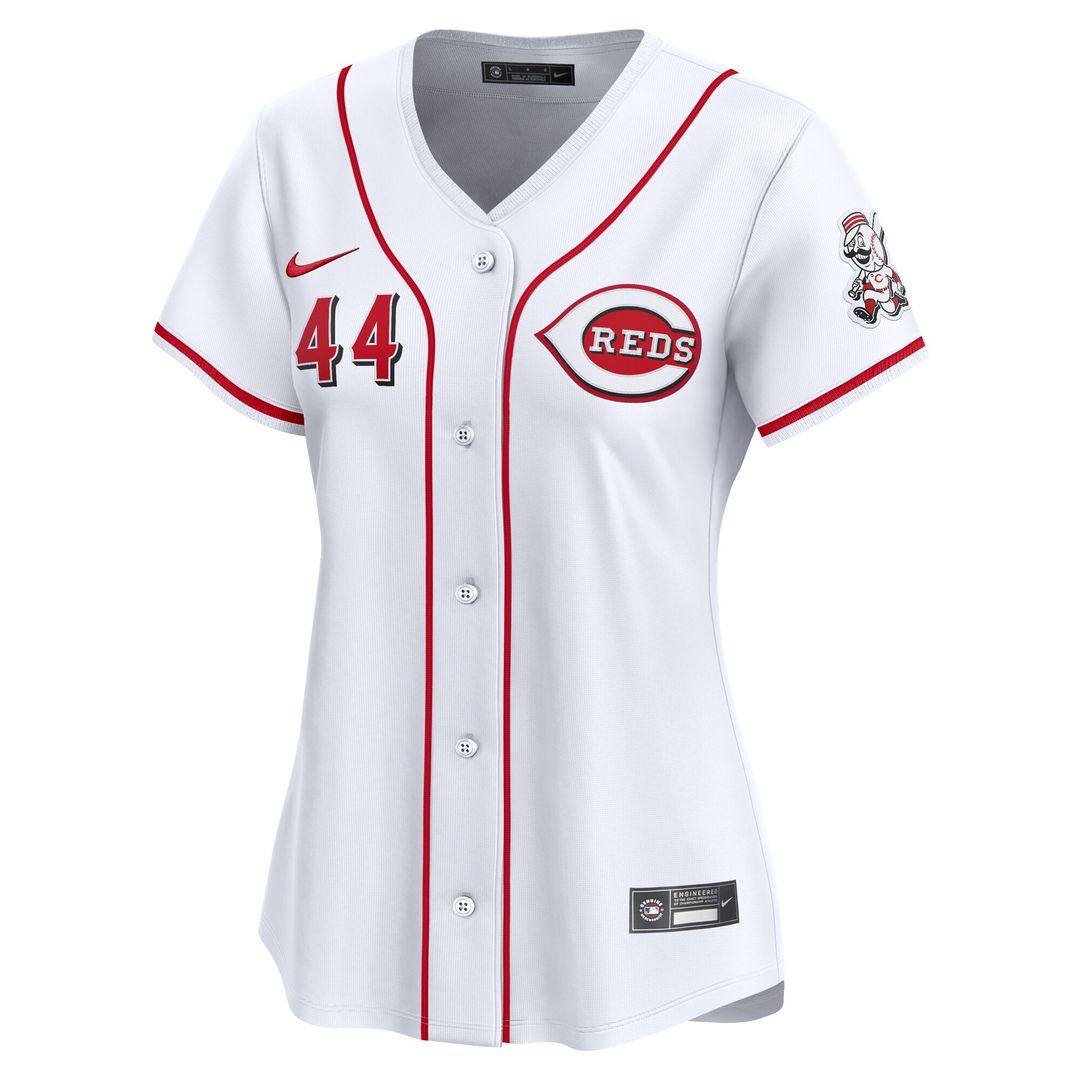 Elly De La Cruz Cincinnati Reds Nike Women's Home Limited Player Jersey – White Official MLB Team Apparel Baseball Fan Gear