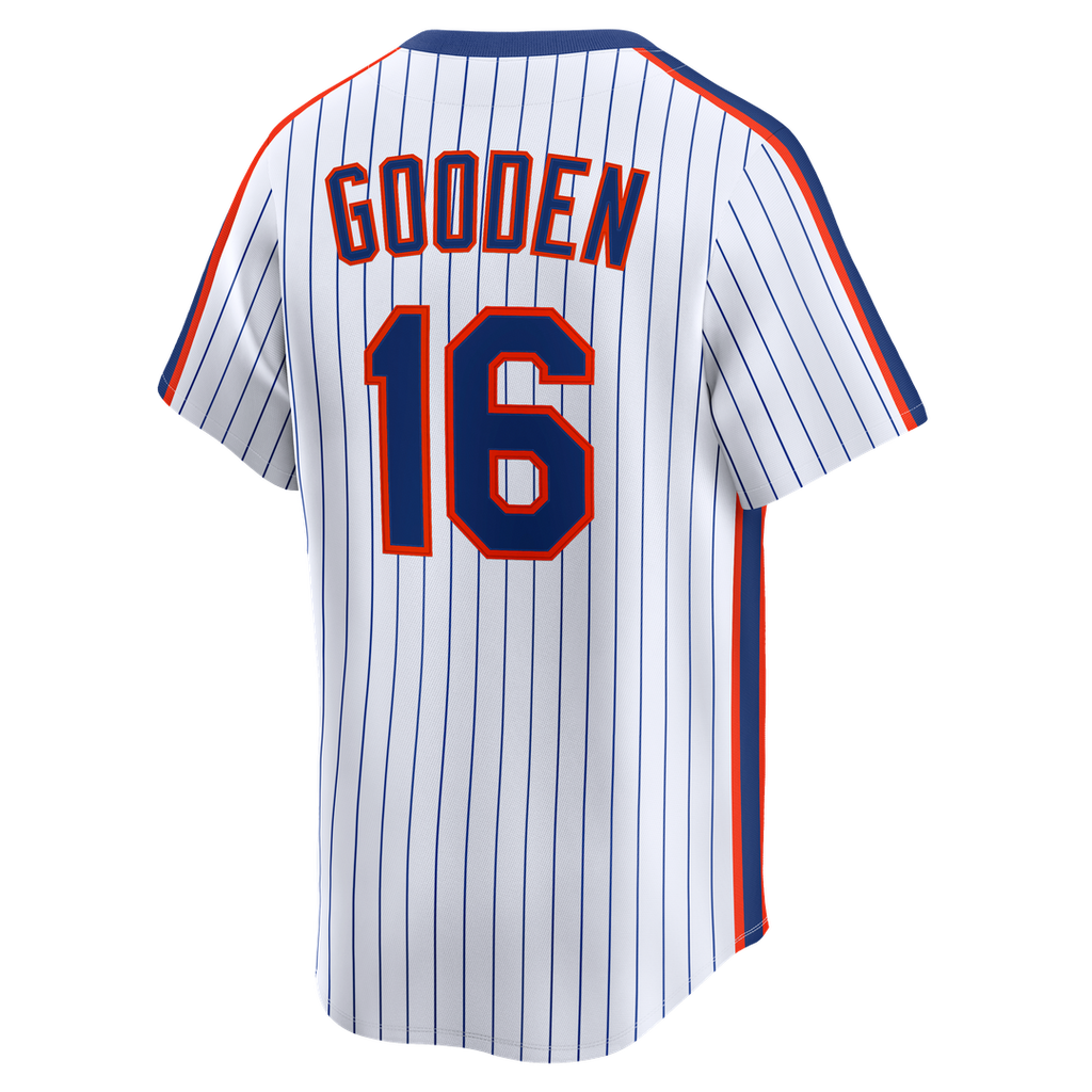 Dwight Gooden New York Mets Nike Cooperstown Collection Limited Jersey - White Official MLB Team Apparel Baseball Fan Gear