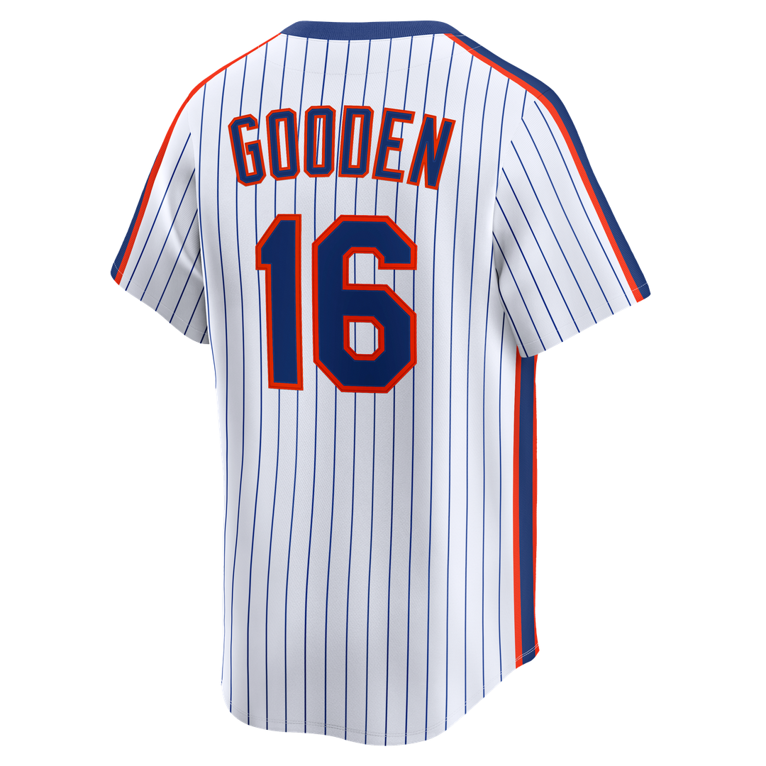 Dwight Gooden New York Mets Nike Cooperstown Collection Limited Jersey - White Official MLB Team Apparel Baseball Fan Gear