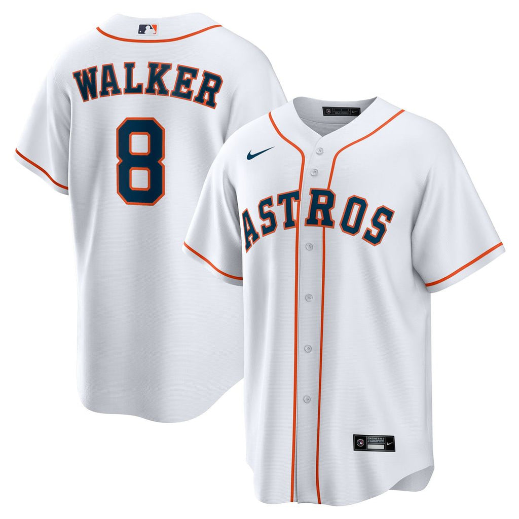 Christian Walker Houston Astros Nike Home Replica Jersey - White Official MLB Team Apparel Baseball Fan Gear