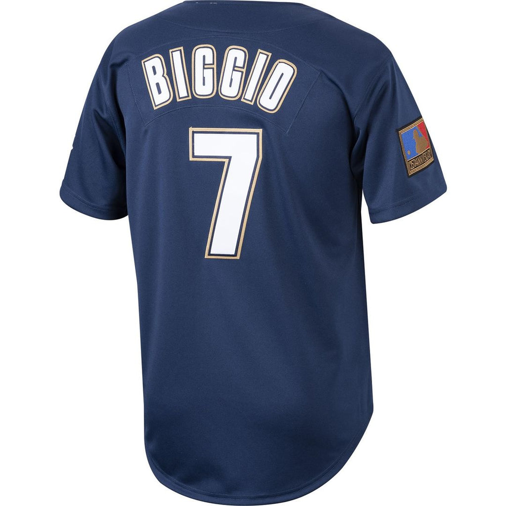 Craig Biggio Houston Astros Mitchell & Ness Cooperstown Collection 1994 Authentic Jersey - Navy Official MLB Team Apparel Baseball Fan Gear