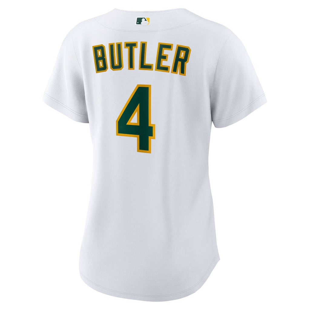 Lawrence Butler Athletics Nike Women's Home Replica Jersey - White Official MLB Team Apparel Baseball Fan Gear