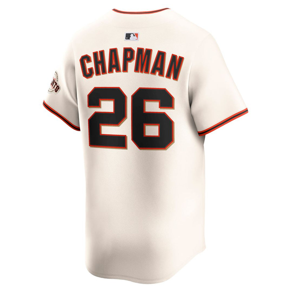 Matt Chapman San Francisco Giants Nike Home Limited Player Jersey - Cream Official MLB Team Apparel Baseball Fan Gear