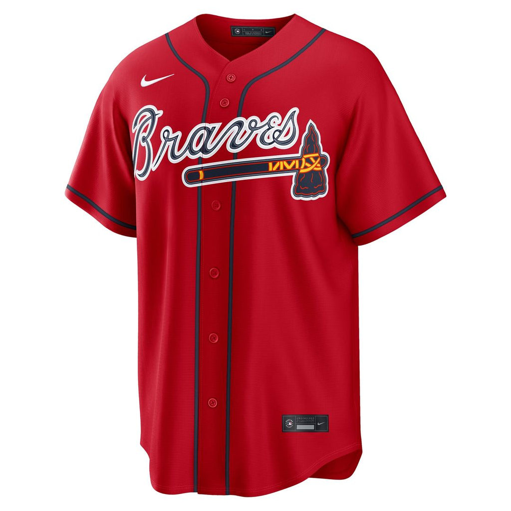Ronald Acuña Jr. Atlanta Braves Nike Road Replica Jersey - Gray Official MLB Team Apparel Baseball Fan Gear