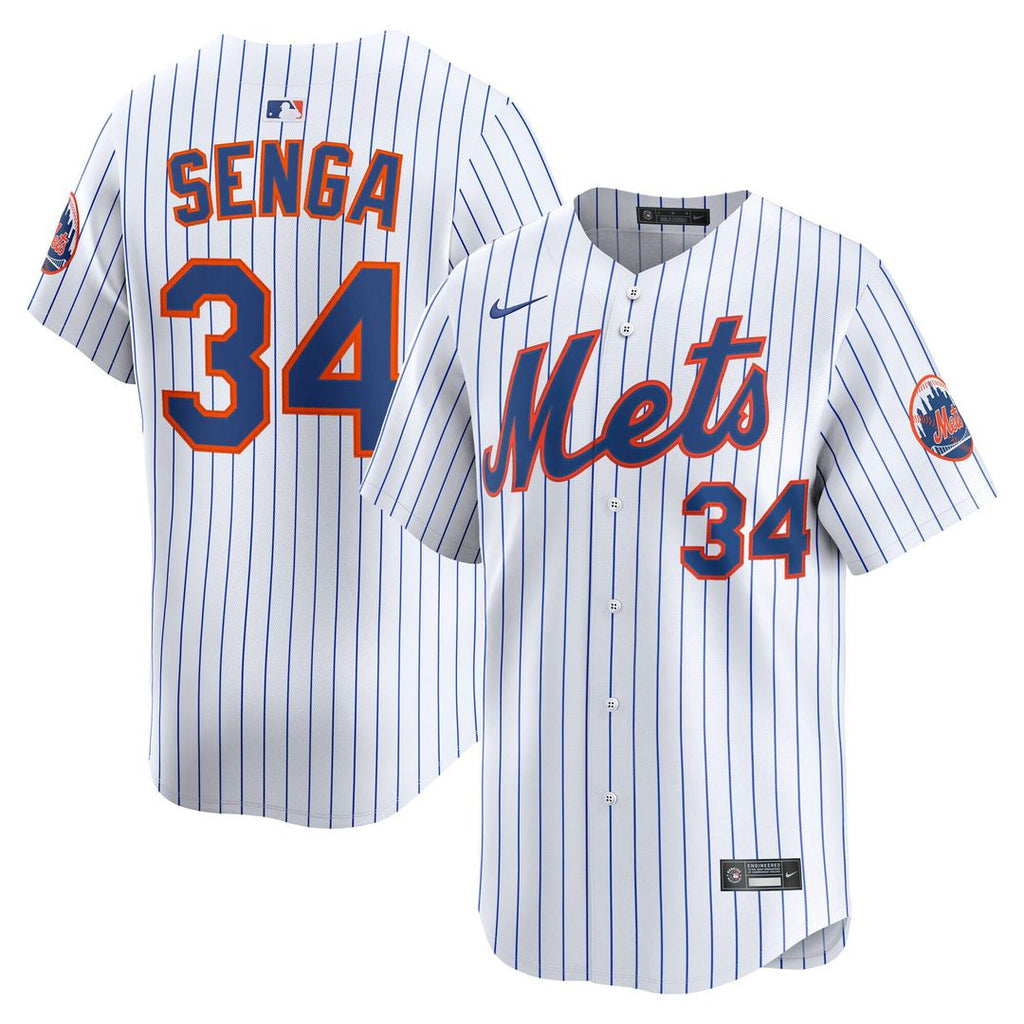 Kodai Senga New York Mets Nike Home Limited Player Jersey - White Official MLB Team Apparel Baseball Fan Gear